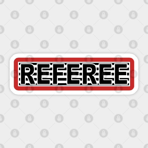 Referee 5 Sticker by LahayCreative2017